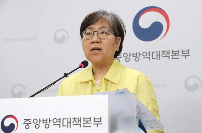 정은경 질병관리청장이 14일 ‘코로나19 항체가 추가 조사 결과’를 발표했다. (사진=연합뉴스 제공)