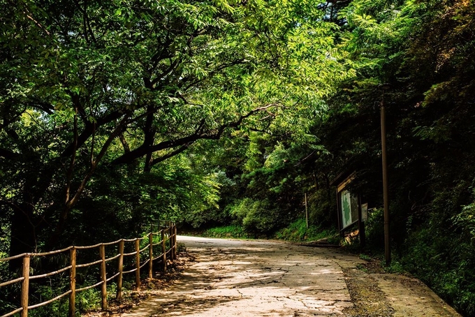 남한산성도립공원 탐방로(사진=경기도 제공)