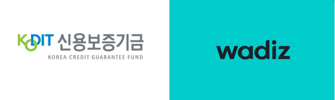 신용보증기금, 와디즈 CI (자료=신용보증기금, 와디즈 홈페이지)