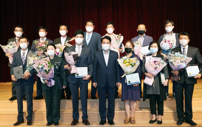 25일 열린 용인시 제25회 시민의 날 행사 모습 (사진=용인시청 제공)