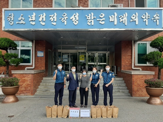 안양동안경찰서 학교전담경찰관이 서울소년분류심사원을 찾아 위탁 청소년 대상으로 특별한 범죄 예방교육을 진행했다..