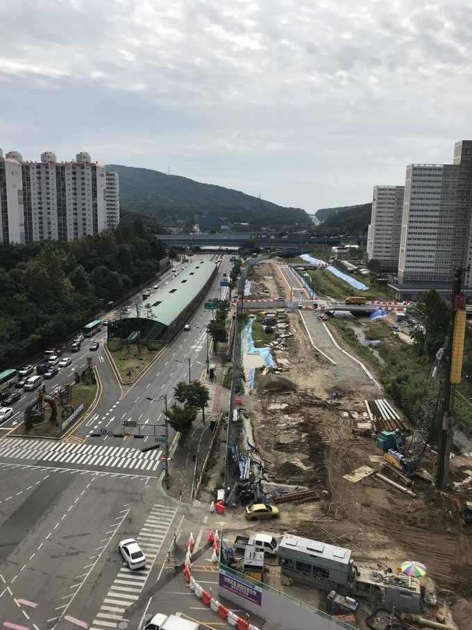 의왕고천지구 자족시설 용지 현장/의왕시제공