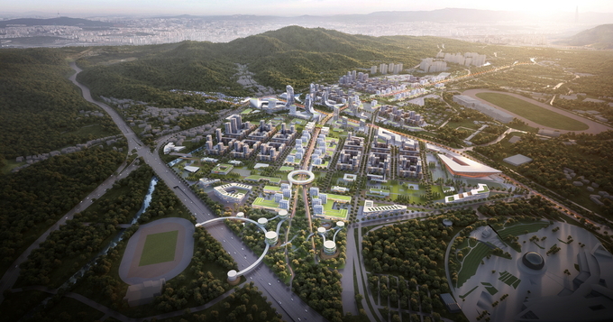 과천과천 공공주택지구 조감도/사진=과천도시공사제공