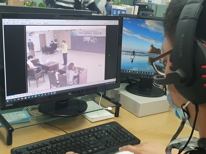 안양시가 5일 직원대상 정부혁신 특강 실시했다.