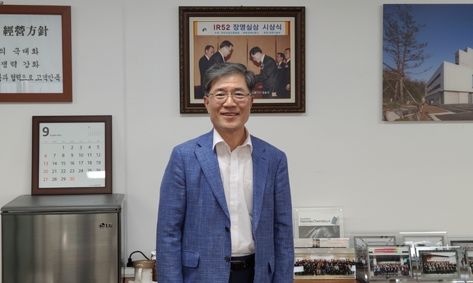 (주)풍산시스템 정윤수 대표이사.