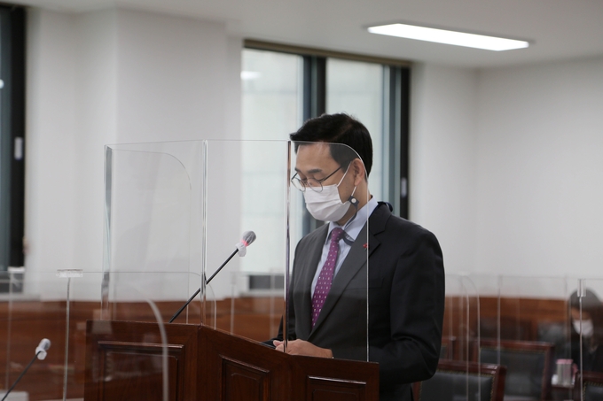 남양주시의회 장근환 의원이 제274회 임시회에서 ‘남양주시 드론 활용의 촉진 및 운영에 관한 조례안’을 대표 발의했다. (사진=남양주시의회 제공)