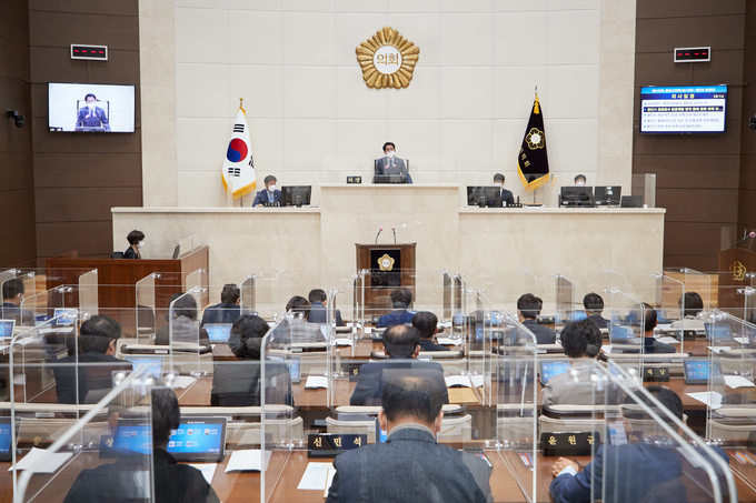 용인시의회, 제248회 임시회 제2차 본회의 (사진=용인시의회 제공) 
