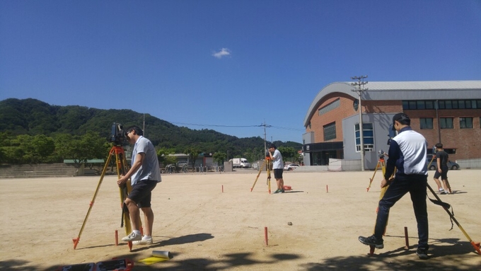 남양주공업고등학교 지오매틱스과는 측량분야에서 도제학교를 운영하고 있다. (사진=남양주공업고등학교 제공) 