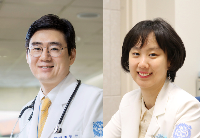 분당서울대병원 소아청소년과 최창원 교수, 산부인과 박지윤 교수. (사진=분당서울대병원 제공)