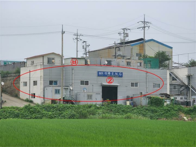 화성시 송산면 칠곡리에 위치한 공장 (사진=한국자산관리공사 경기지역본부)