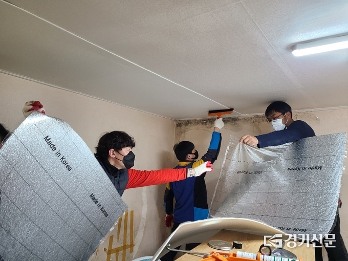 봉사자들의 작업 후 깨끗하게 변했다. (사진=포천시종합자원봉사센터 제공)