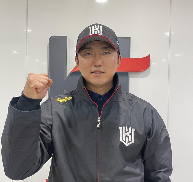 프로야구 kt 위즈로 이적한 베테랑 우완투수 안영명. (사진=kt 위즈 제공)