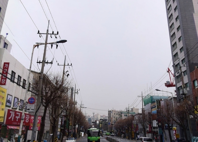 전신주 지중화 사업 전.