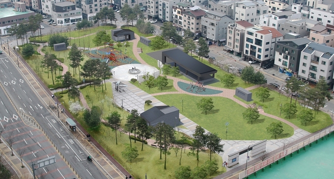 파주 운정 가람마을 공원 주차장 조감도. (사진=파주시 제공)