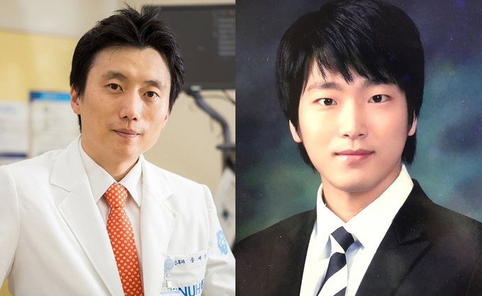 분당서울대병원 이비인후과 송재진 교수(왼쪽)와 이상연 전문의.