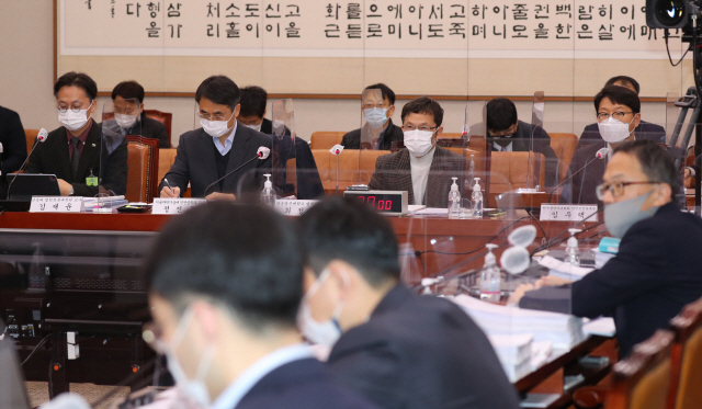 2일 국회 법제사법위원회 전체회의에서 ‘중대재해법 제정에 대한 공청회’가 열리고 있다. (사진=연합뉴스) 