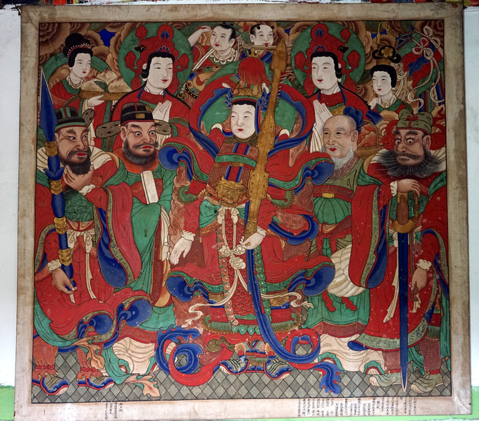 봉덕사 신중도 (사진=안성시 제공)