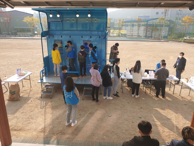 오산시 청소행정 에코트럭(사진= 오산시 제공)