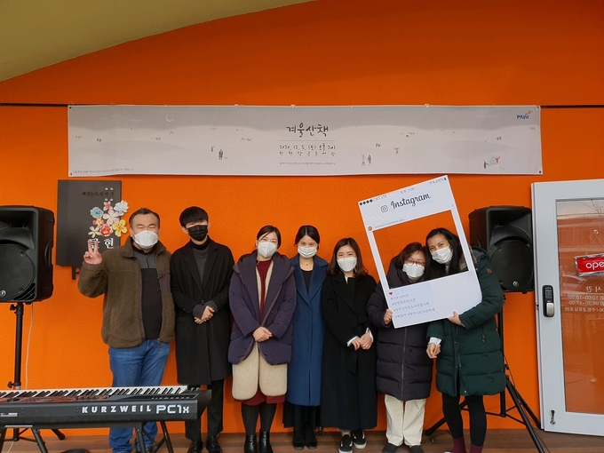 탄현 작은도서관음악회 출연진들 모습. (사진=파주시 제공)