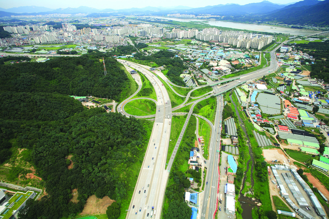 하남시 전경.