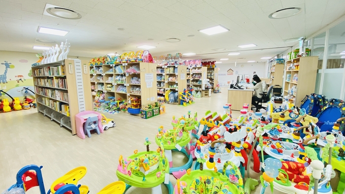 용인시육아종합지원센터 장난감도서관 모습 (사진=용인시 제공)