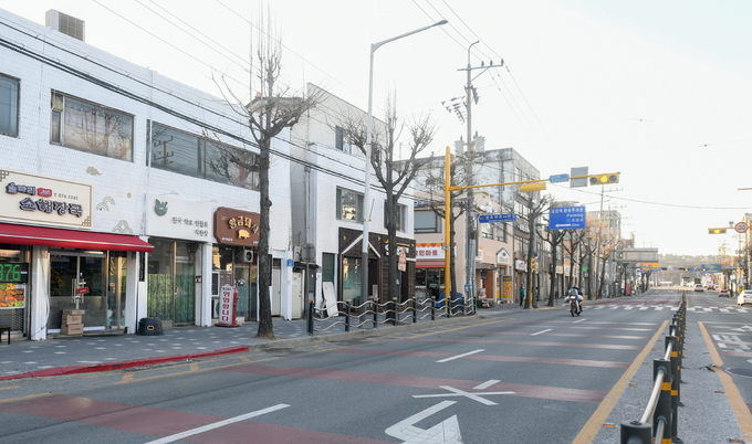 오산시 ‘남촌동 간판개선사업’ 모습. (사진=오산시 제공)