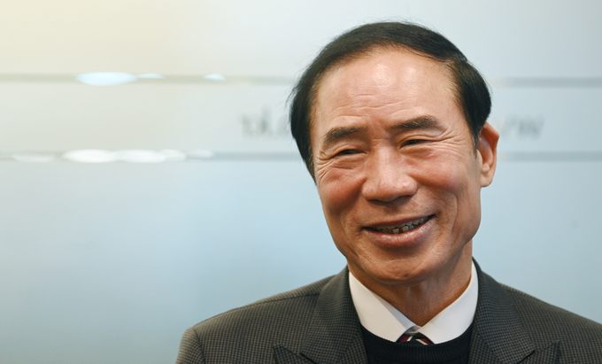 이원성 경기도체육회 회장. (사진=조병석 기자)