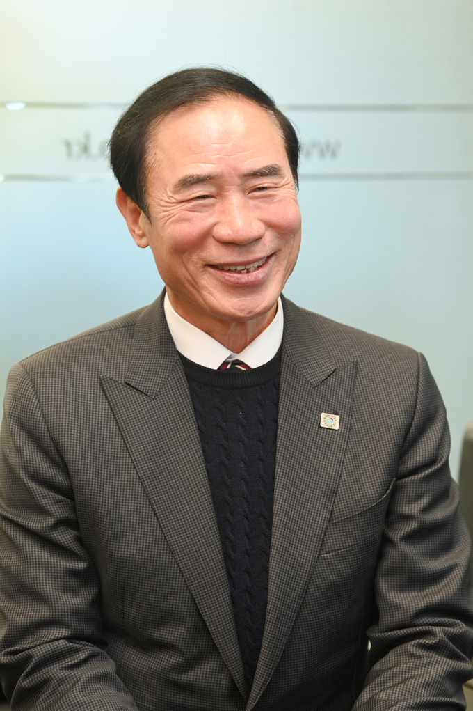 이원성 경기도체육회 회장. (사진=조병석 기자)