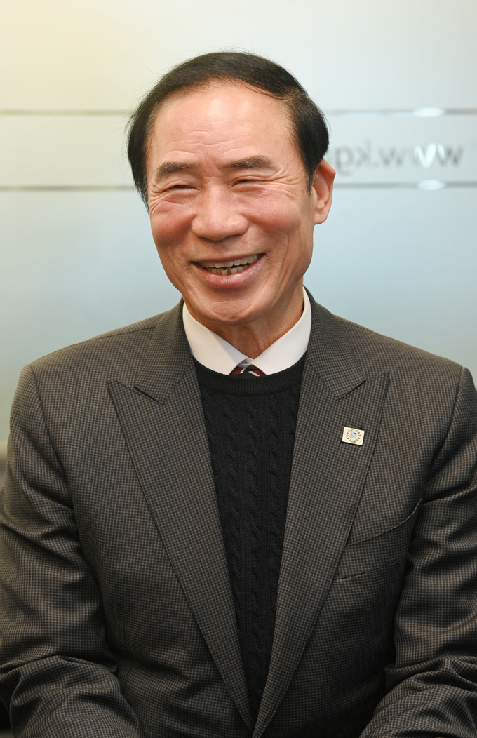 이원성 경기도체육회 회장. (사진=조병석 기자)