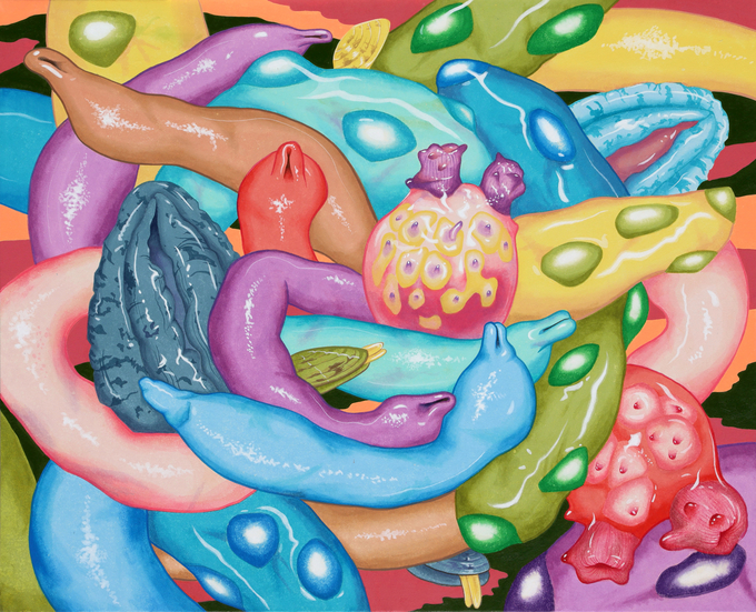 Us/장지에 채색/60.5x72.5cm/2020. (사진=아트스페이스 어비움 제공)