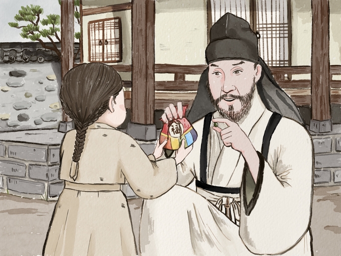 '실학자 이야기, 콩 한 알로 스무 걸음' 중 '콩 한 알, 이십 걸음'. 성호 이익 이야기.(사진=경기문화재단 제공)