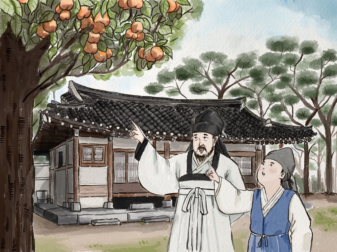 '실학자 이야기, 콩 한 알로 스무 걸음' 중 '한 걸음 한 걸음 천천히 가거라'. 서계 박세당 이야기. (사진=경기문화재단 제공)