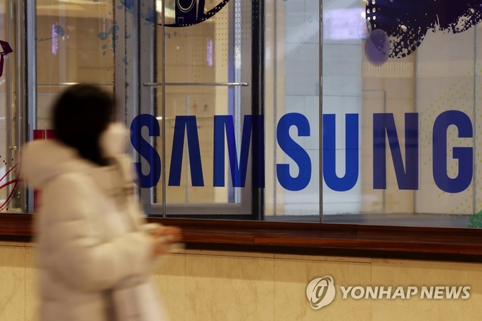 이재용 삼성전자 부회장의 국정농단 사건 파기환송심 선고 공판일인 18일 오전 서울 삼성전자 서초사옥의 모습. (사진=연합뉴스 제공)