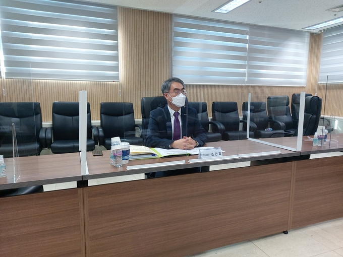 조한교 중진공 경기지역본부장 (사진=편지수 기자)