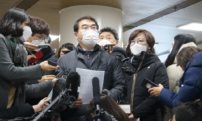 양기대 국회의원(더불어민주당·광명을)이 지난 8일 서울중앙지법에서 일본군위안부 피해자들이 일본을 상대로 낸 손해배상소송에서 승소한 것에 대해 환영의 뜻을 밝히고 있다 (사진=양기대 국회의원 블로그 캡쳐)