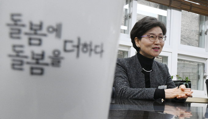 이화순 경기도사회서비스원장(사진=조병석 부장)