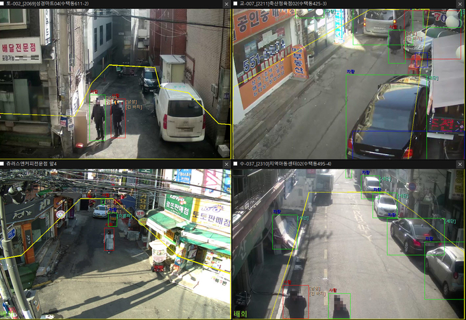 구리시가 ‘CCTV 지능형 선별 관제시스템’을 확대 운영하고 있다. (사진=구리시 제공)