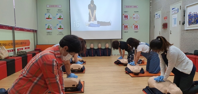 ㈔오산시자원봉사센터가 심폐소생술 우수 교육기관으로 선정됐다. (사진=오산시 제공)