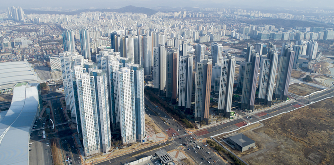 경기 고양시 일산 킨텍스 일대 아파트 단지 (사진=연합뉴스/자료사진)