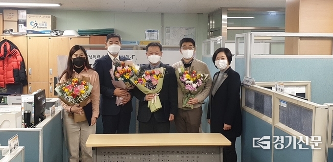 포천경찰서 여청수사팀이 디딤돌상을 수상하였다. (사진= 포천경찰서 제공)
