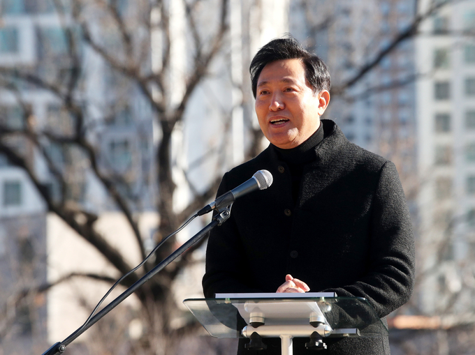 국민의힘 오세훈 서울시장 예비후보. (사진=연합뉴스 제공)