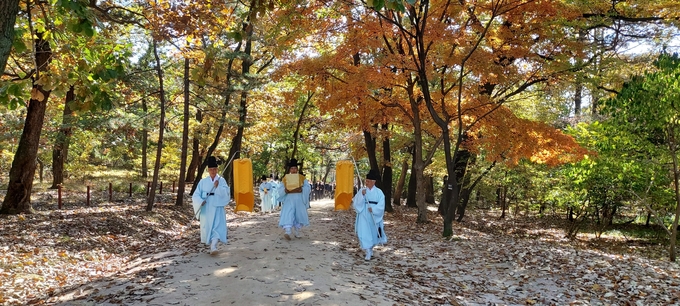 제향의 행렬.(사진= 문화해설가 한철수 제공)
