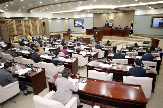4일 수원시의회가 제357회 임시회 제2차 본회의를 폐회했다. (사진=수원시의회 제공) 