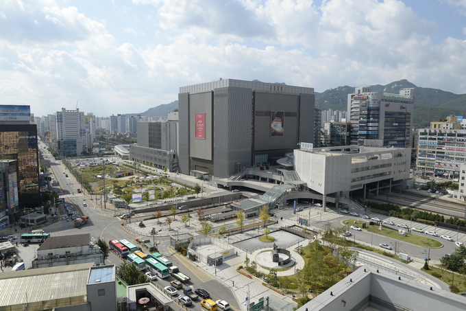 전철 1호선 의정부역사 전경. (사진=의정부시 제공)
