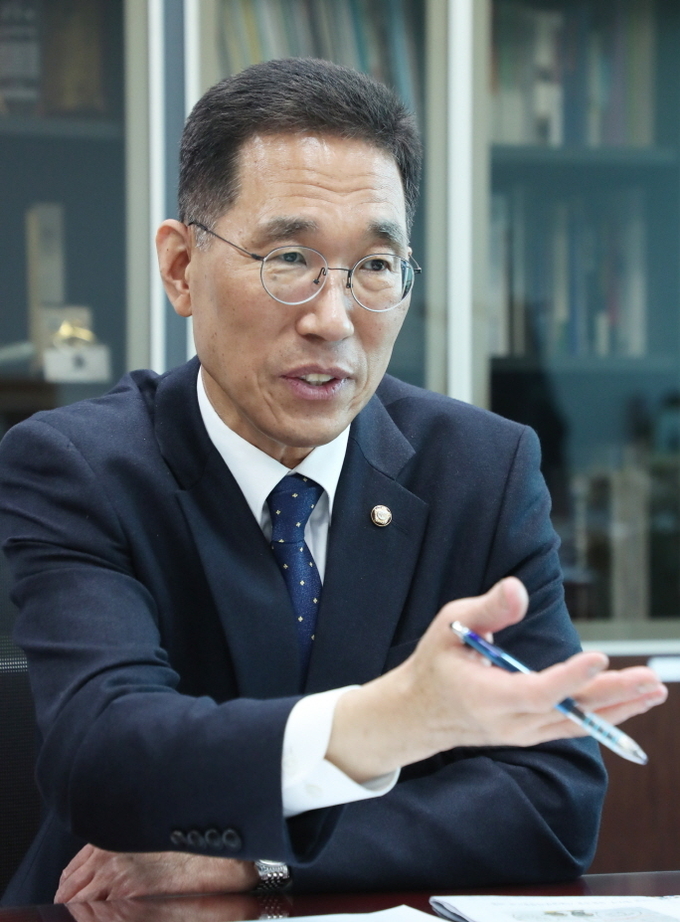 김주영 의원 (사진 = 정영선 기자)