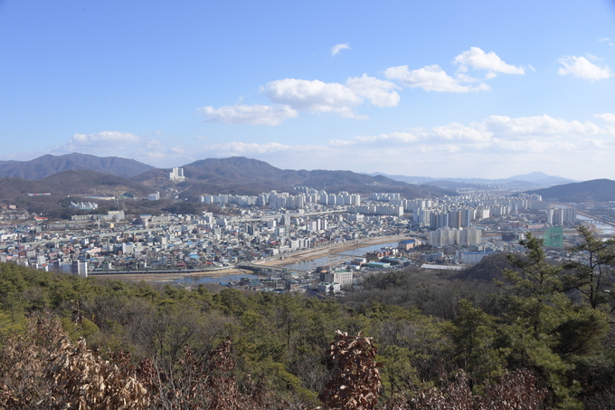 동두천시 전경.