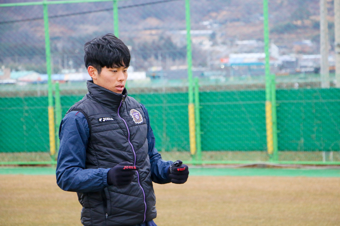 2021 시즌을 앞두고 맹성웅이 훈련에 매진하고 있다. (사진=FC안양 제공)