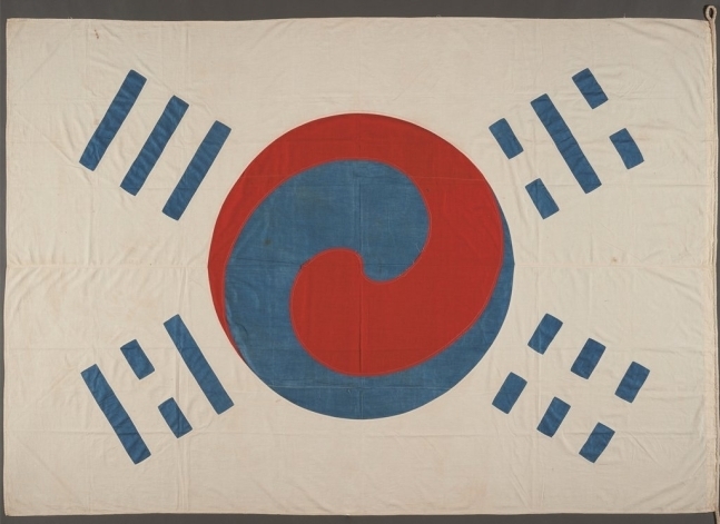 국립중앙박물관이 제102주년 삼일절을 맞아 오는 3월 8일까지 ‘데니 태극기’를 특별 공개한다. (사진=국립중앙박물관 제공)