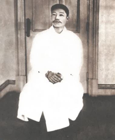 순국 전의 안중근의 모습. (사진=‘안응칠 역사’ 발췌)