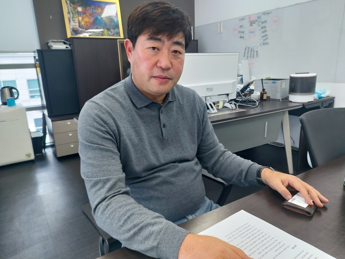 진교문 이지팜 대표 (사진=편지수 기자)